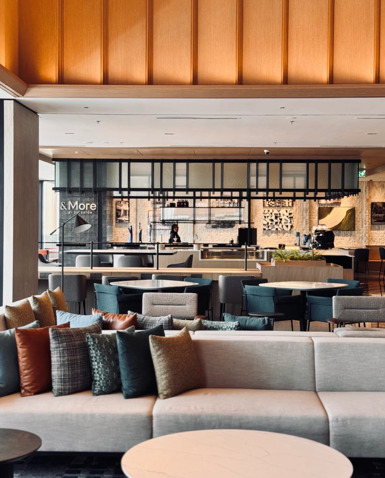 Lounge seating at Sheraton Hotel JB